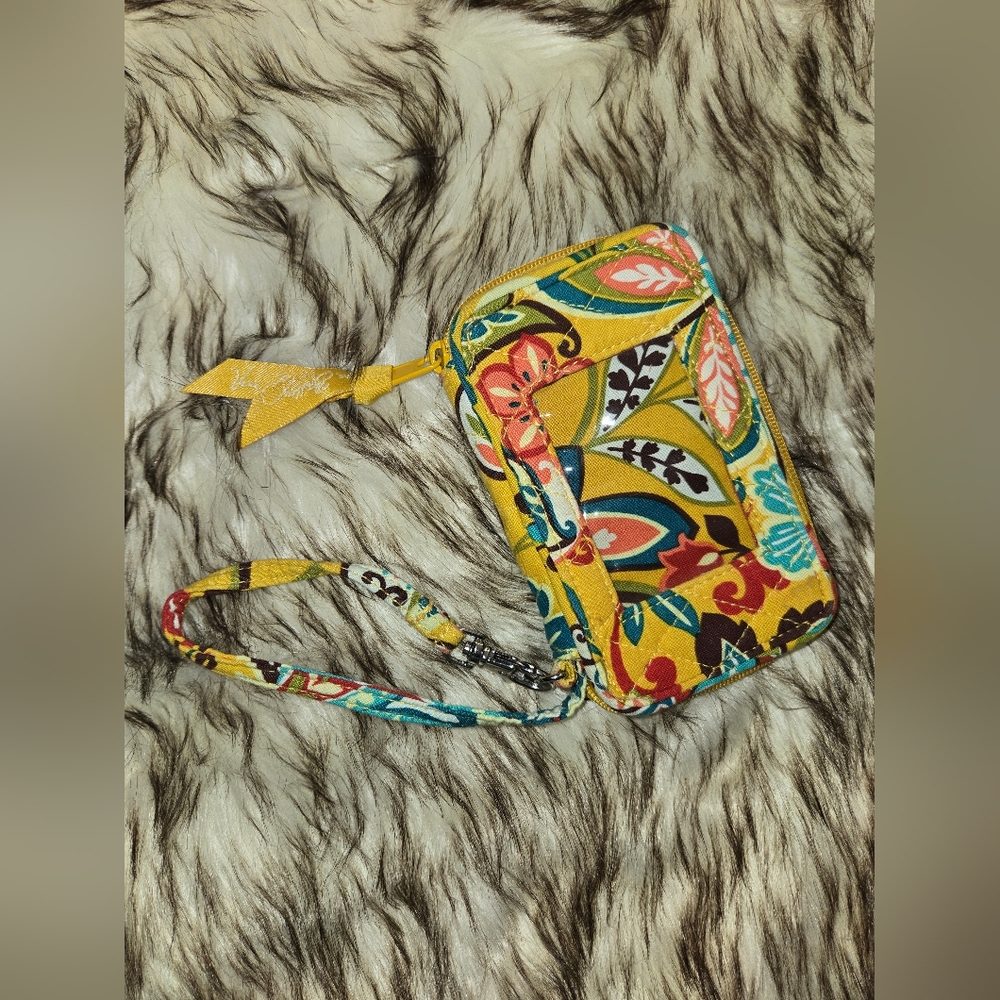 Vera Bradley Colorful Patterned Wristlet